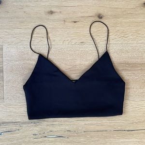 Zara crop top with skinny straps